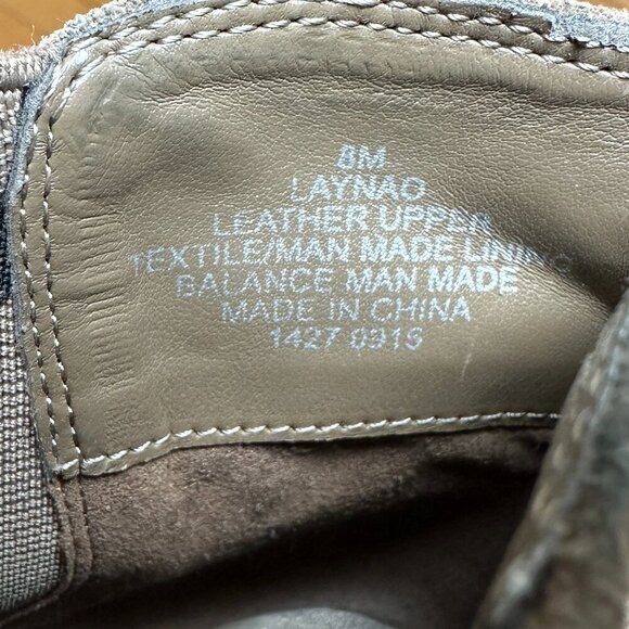 NINE WEST Suede Wedge Laynao Bootie Shootie Ankle Boot - Size 8M - Picture 7 of 16